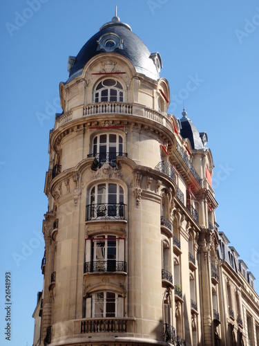 Immeuble bourgeois ancien dans le centre de Paris