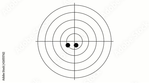 Tir sur cible et destruction totale