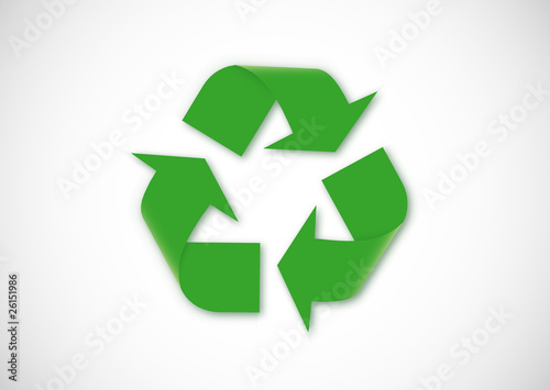 Pliage - Logo recyclage