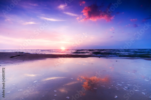 Beautiful sea sunrise © Photocreo Bednarek