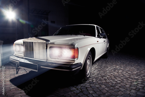 White limousine © konradbak