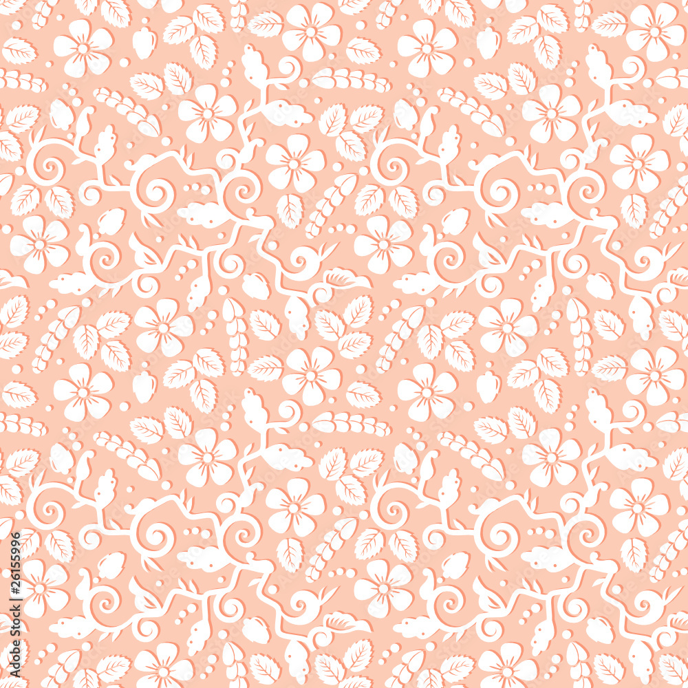 Seamless elegant floral pattern background Seamless elegant floral pattern background