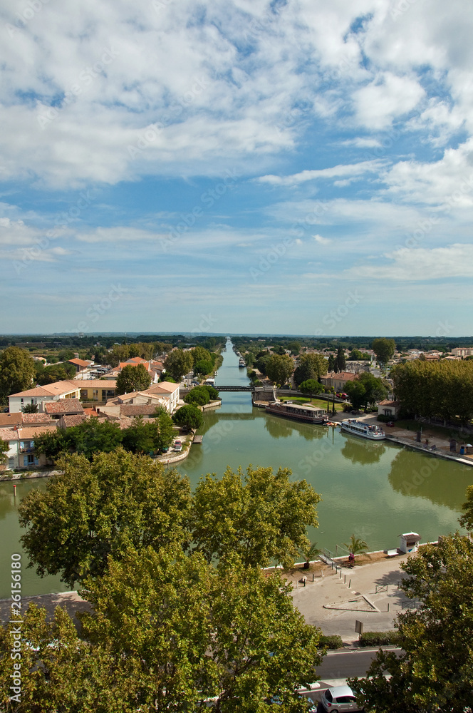 Obraz premium canale fluviale