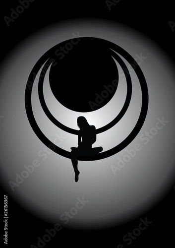 adult women silhoutte