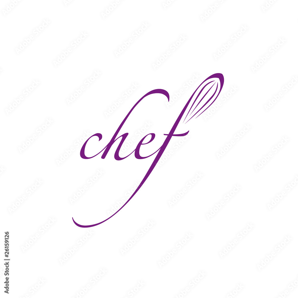 logo entreprise, chef cuisinier