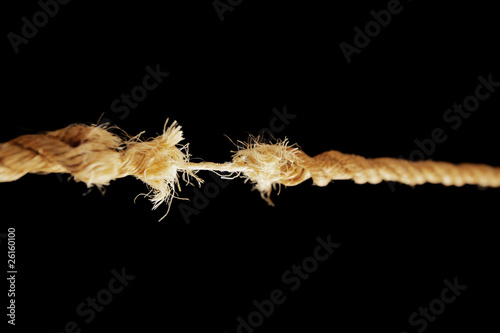 Foto Breaking rope