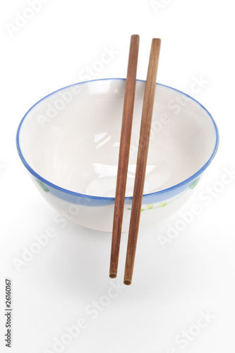 Chopsticks and Bowl