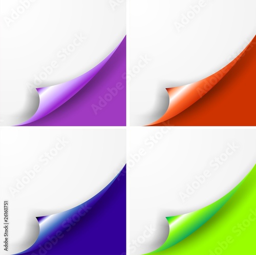 PAPEL DOBLADO COLORES