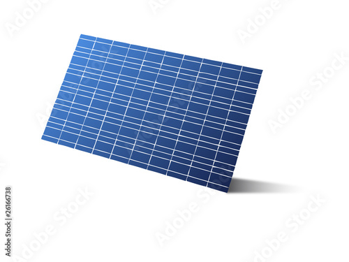 photovoltaique fond blanc