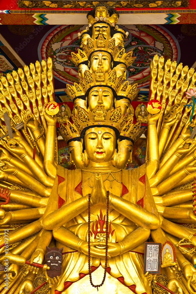 Ten thousand hands buddha statue