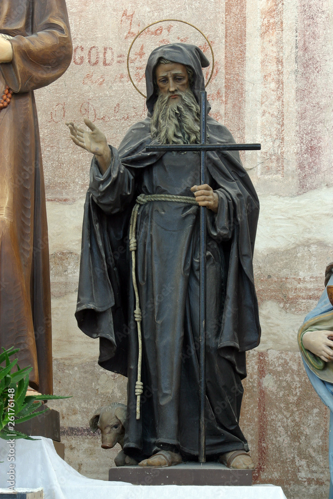 Naklejka premium Saint Anthony the Great