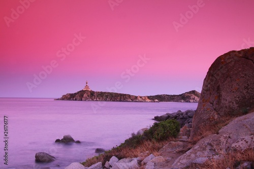 lighthouse near Villasimius, Sardinia