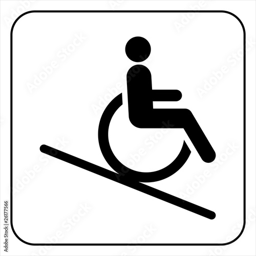 lift disabled icon  sign vector
