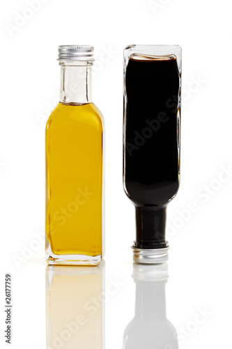 Oil and vingear upside down photo