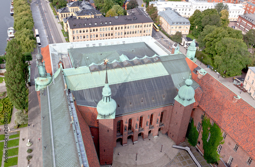 The famous City hall of Stockholm photo