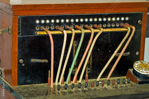 Old Fashioned switch board