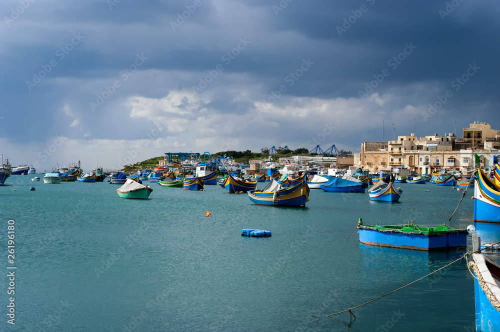 Marsaxlokk Fishing Village in Malta Marsaxlokk Fishing Village in Malta
