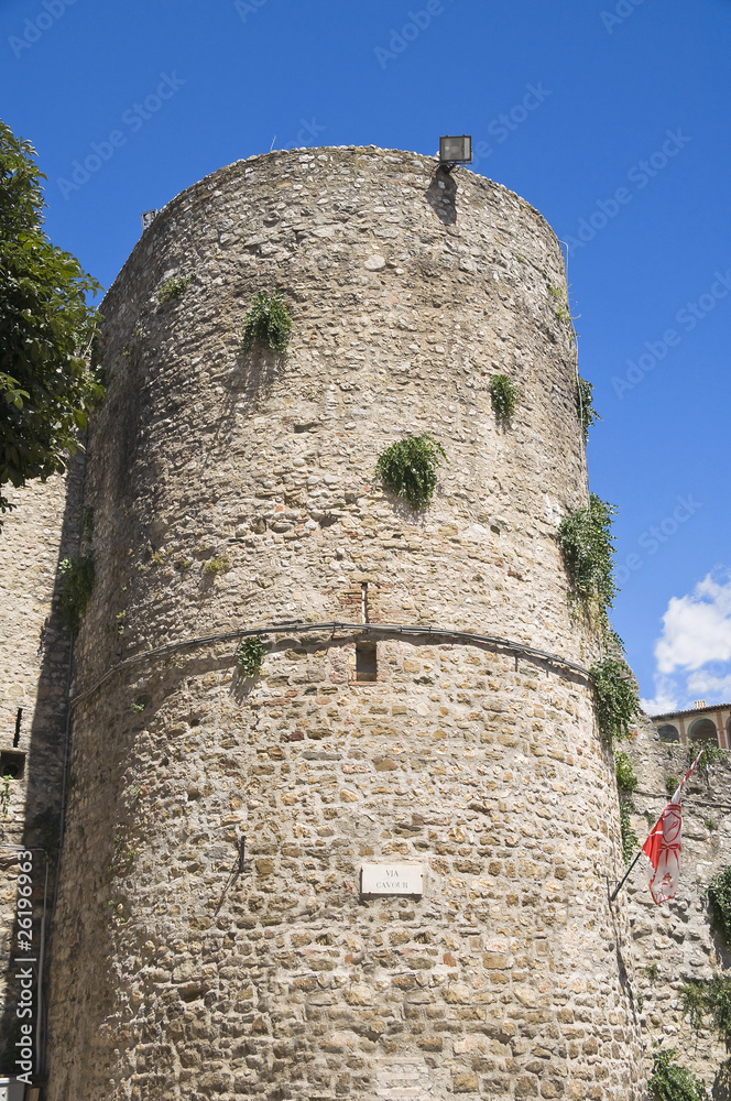 Ancient tower. Montefalco. Umbria. Ancient tower. Montefalco. Umbria.