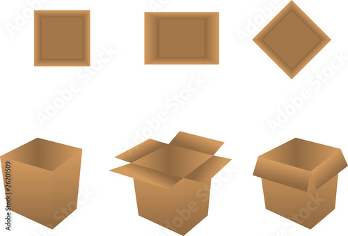 Cardboard Box © pipil7385