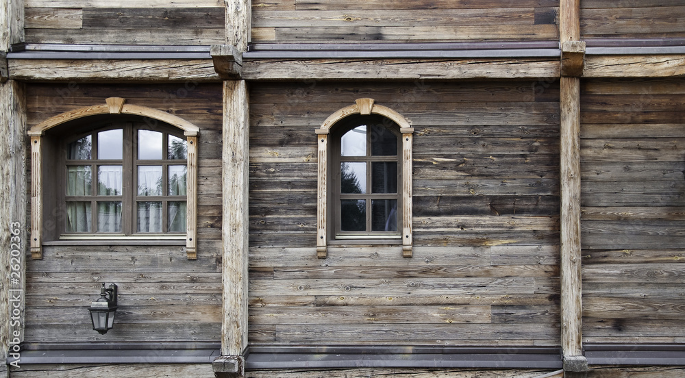 Fachada de casa en el pueblo de Le Praz Fachada de casa en el pueblo de Le Praz