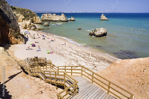 Playa de Oura. Algarve. Portugal photo