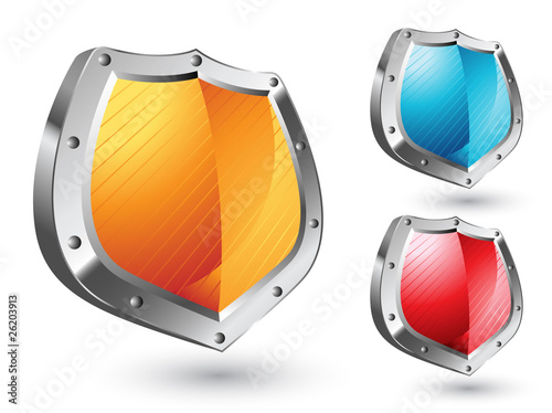 Shield Icons Set