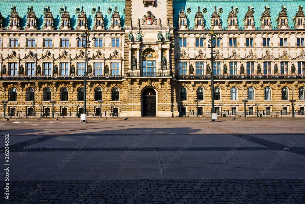 Obraz premium Hamburg Rathaus 5