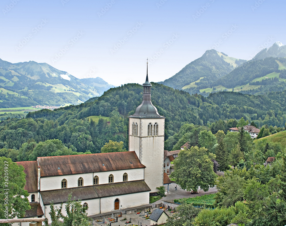 Fototapeta premium church at Switzerland