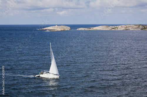 Sailboats in the archipelago © Lars Johansson