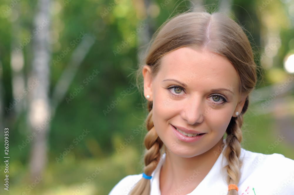 Young beautiful girl Young beautiful girl