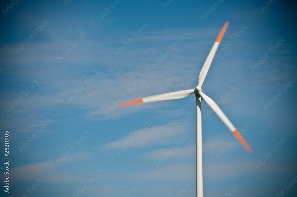 wind turbine farm