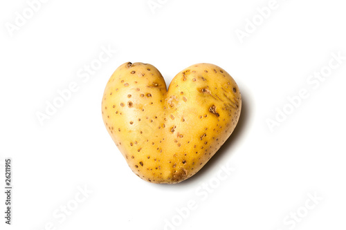 patate coeur pomme de terre légume féculant nourrir faim famin photo