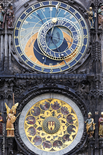 Sticker horloge astronomique de Prague