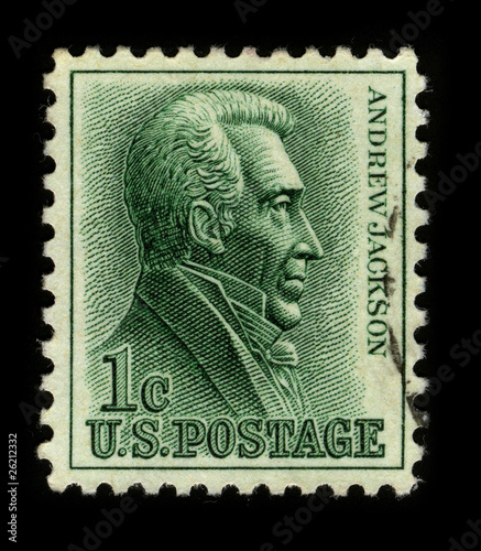 Postage stamp.