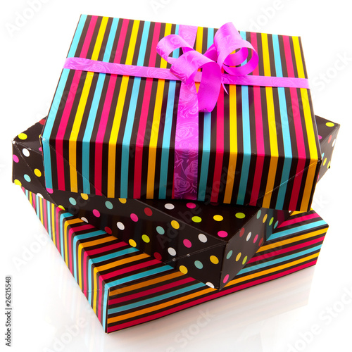 Colorful presents photo