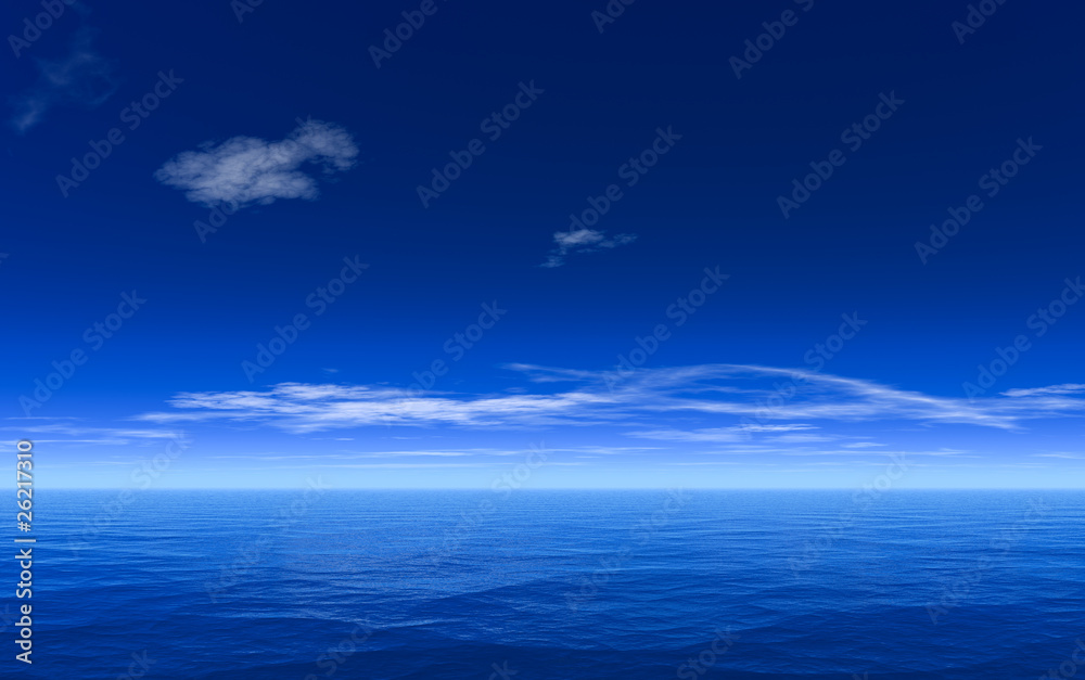 Obraz premium single cloud