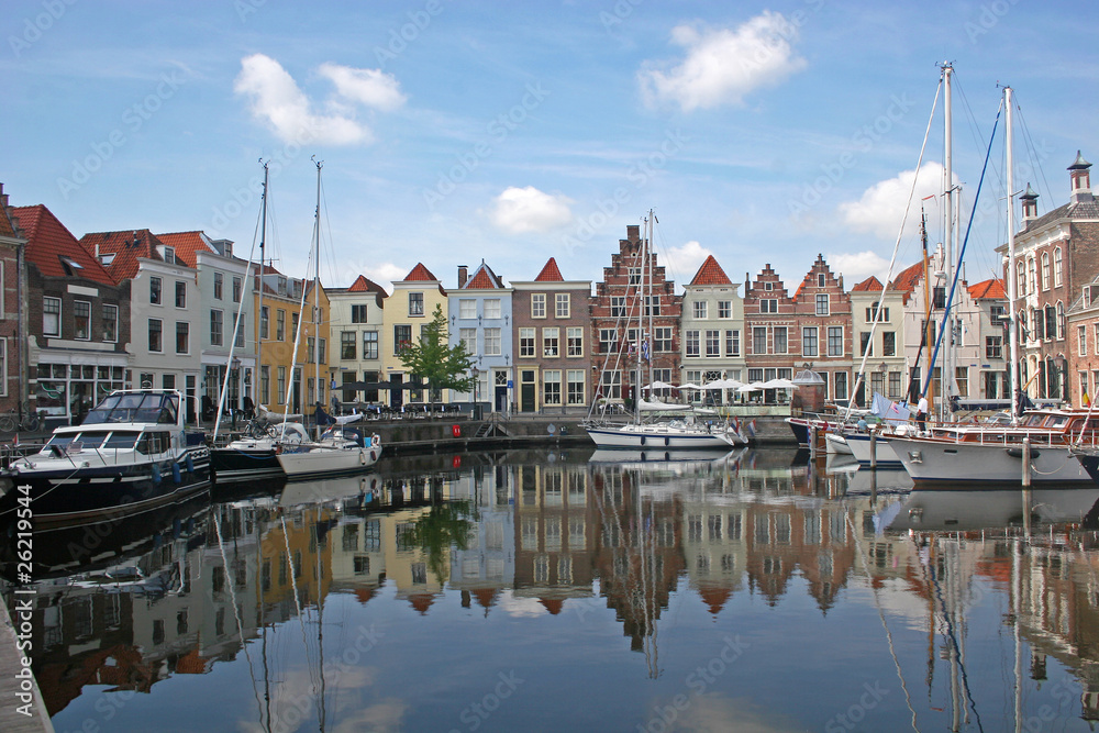 Fototapeta premium canal in Goes