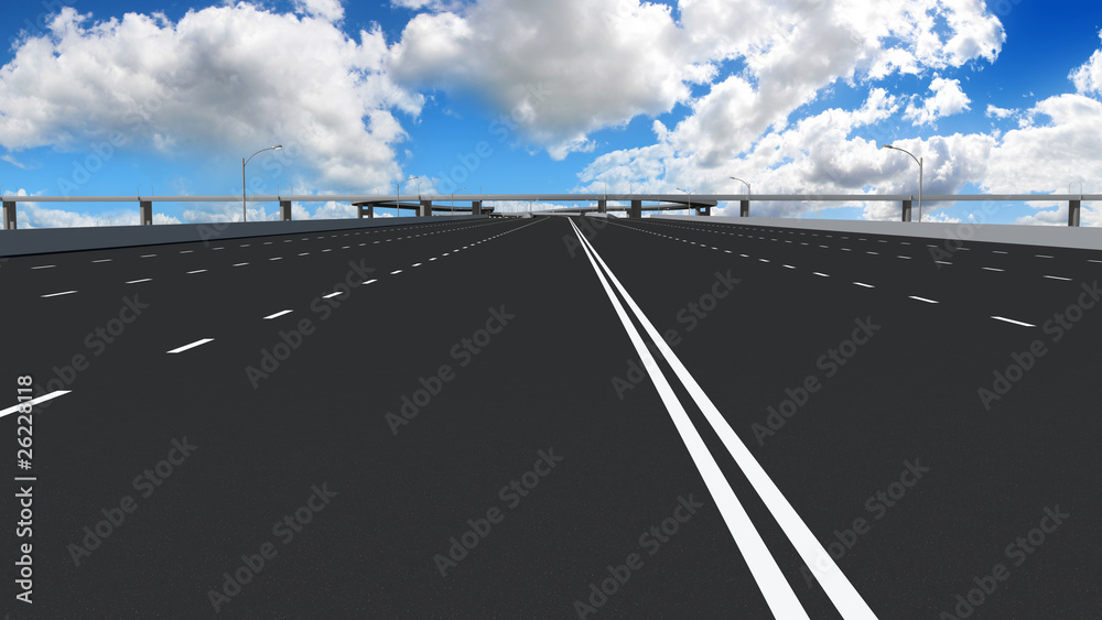 Fototapeta premium autobahn v2