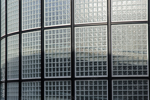 Architecture en briques de verre