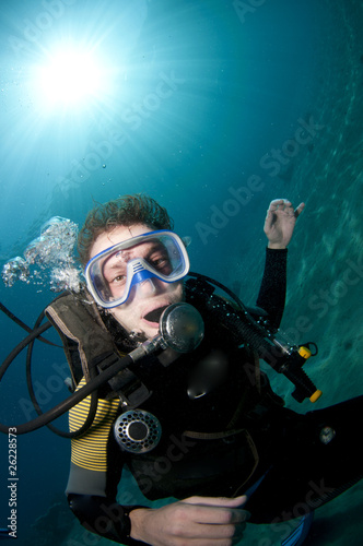 scuba diver © JonMilnes