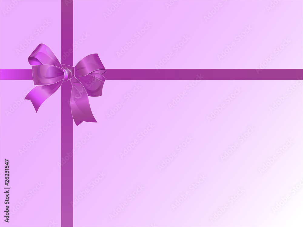 Beautiful purple bow VECTOR Beautiful purple bow VECTOR
