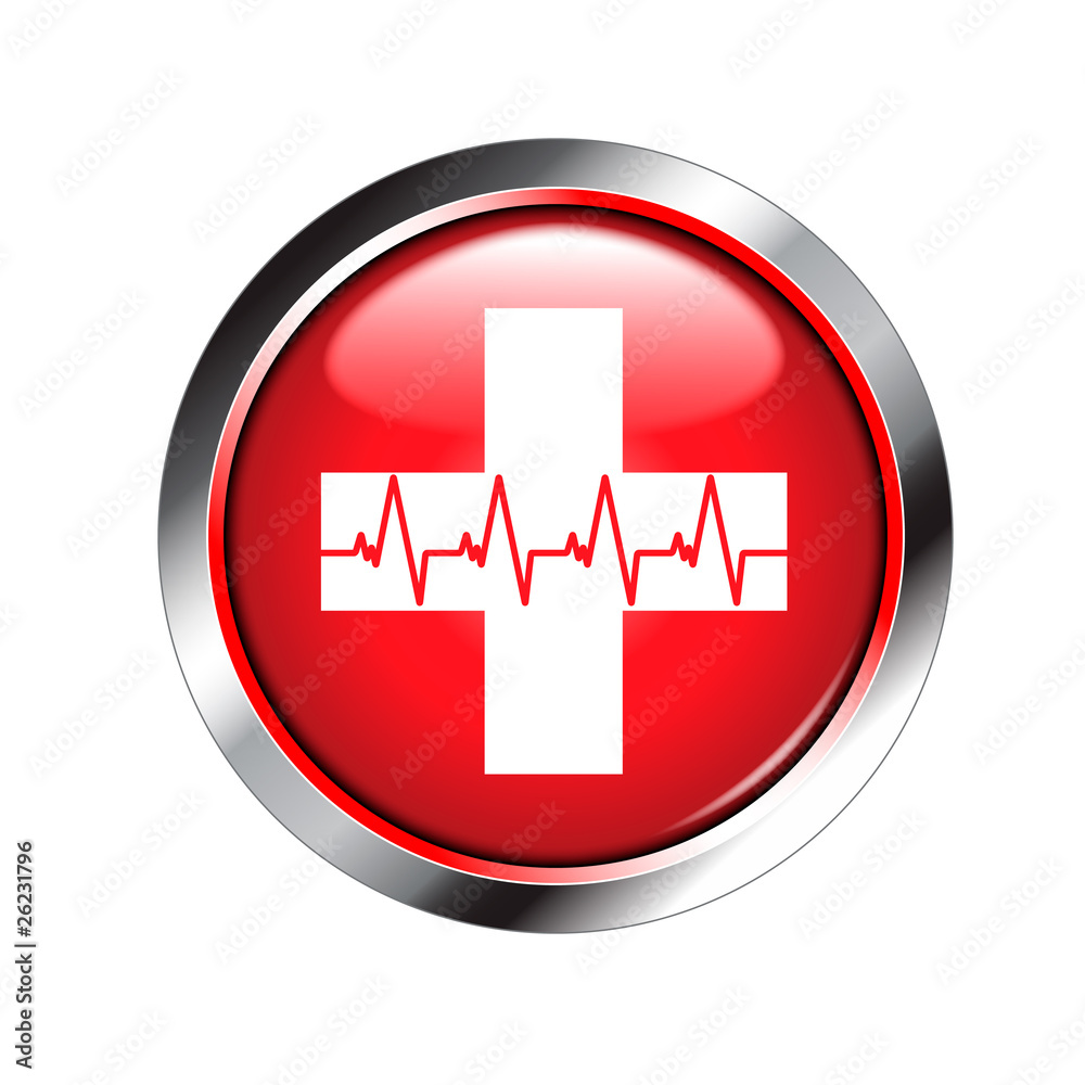 medical sign shiny button (more buttons in portfolio) medical sign shiny button (more buttons in portfolio)