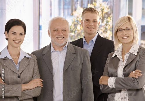 Bild auf Leinwand Portrait of businessteam