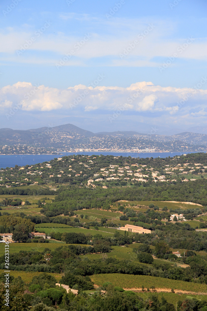 paysage de Provence - Baie de St tropez