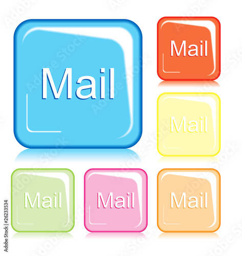 Simboli quadrati mail