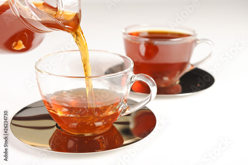 Healthy red bush tea from South Africa