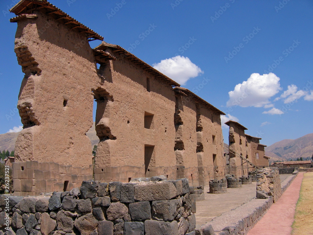 Inca ruin in Peru
