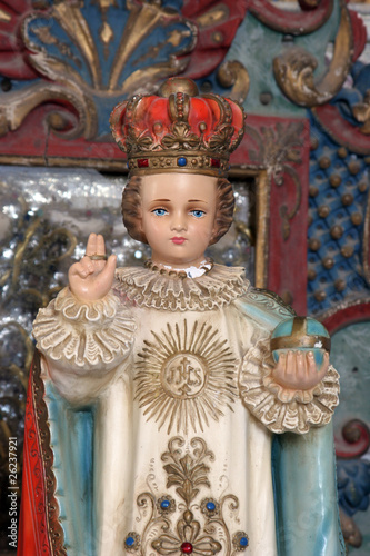 Obraz na plátně Infant Jesus of Prague