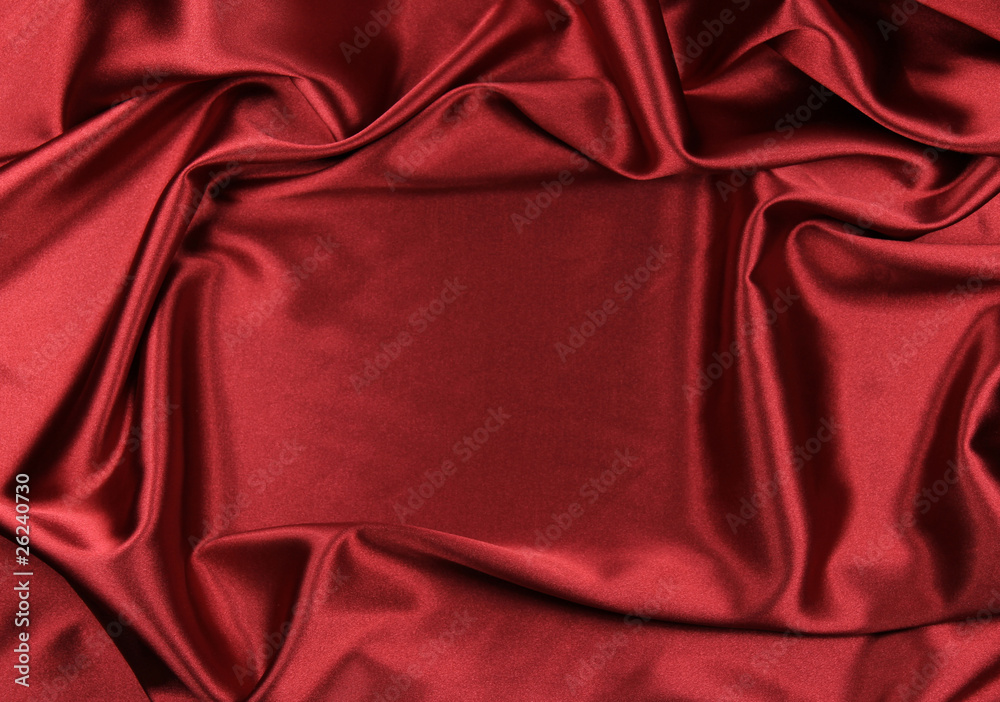 Elegant red satin background Elegant red satin background