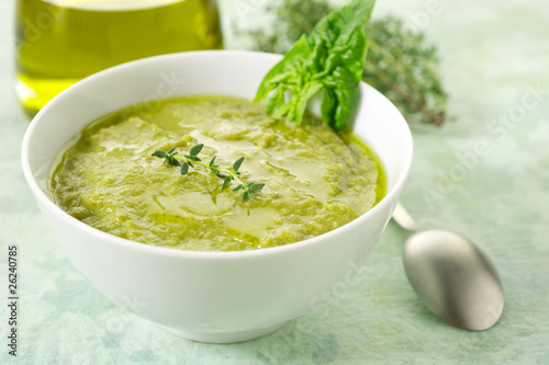 spinach soup-zuppa di spinaci